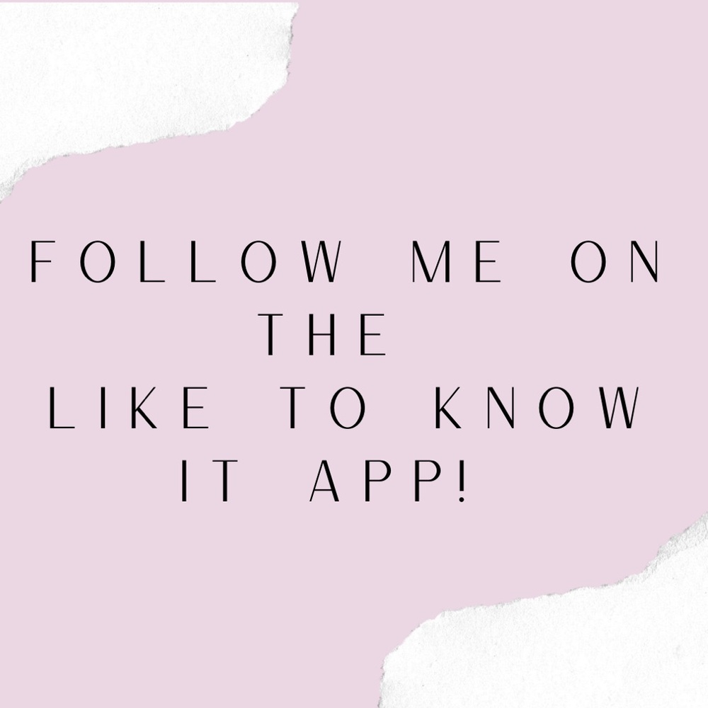 Follow me on Like to know it app